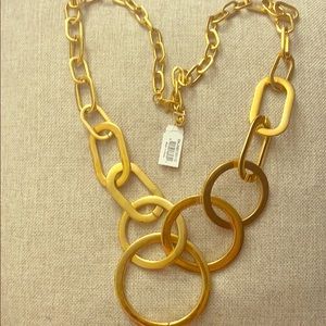 MK Gold Chain Necklace